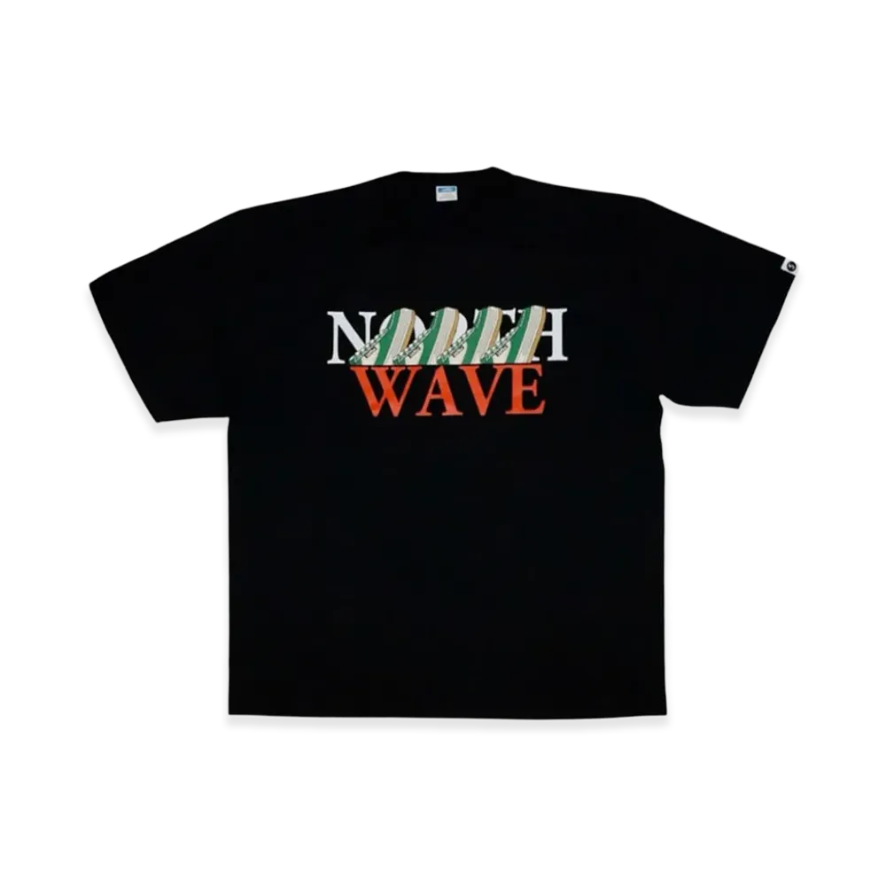 SAPEur x northwave Wave S/S Tee "Green/Black"