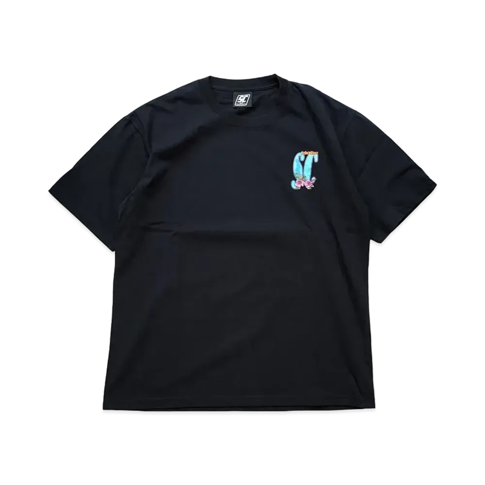 Subculture Hibiscus T-Shirt "Black"