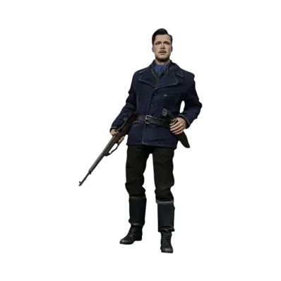Hot Toys "Movie Masterpiece" -Inglourious Basterds- 1/6 Scale Fully Poseable Figure: Lt. Aldo Raine
