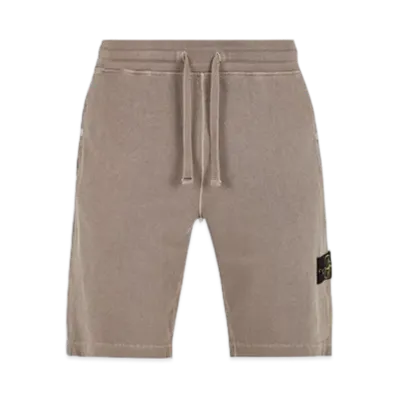 Stone Island 63460 Old Treatment Regular Fit Bermuda Shorts - 24SS "Dove Grey"