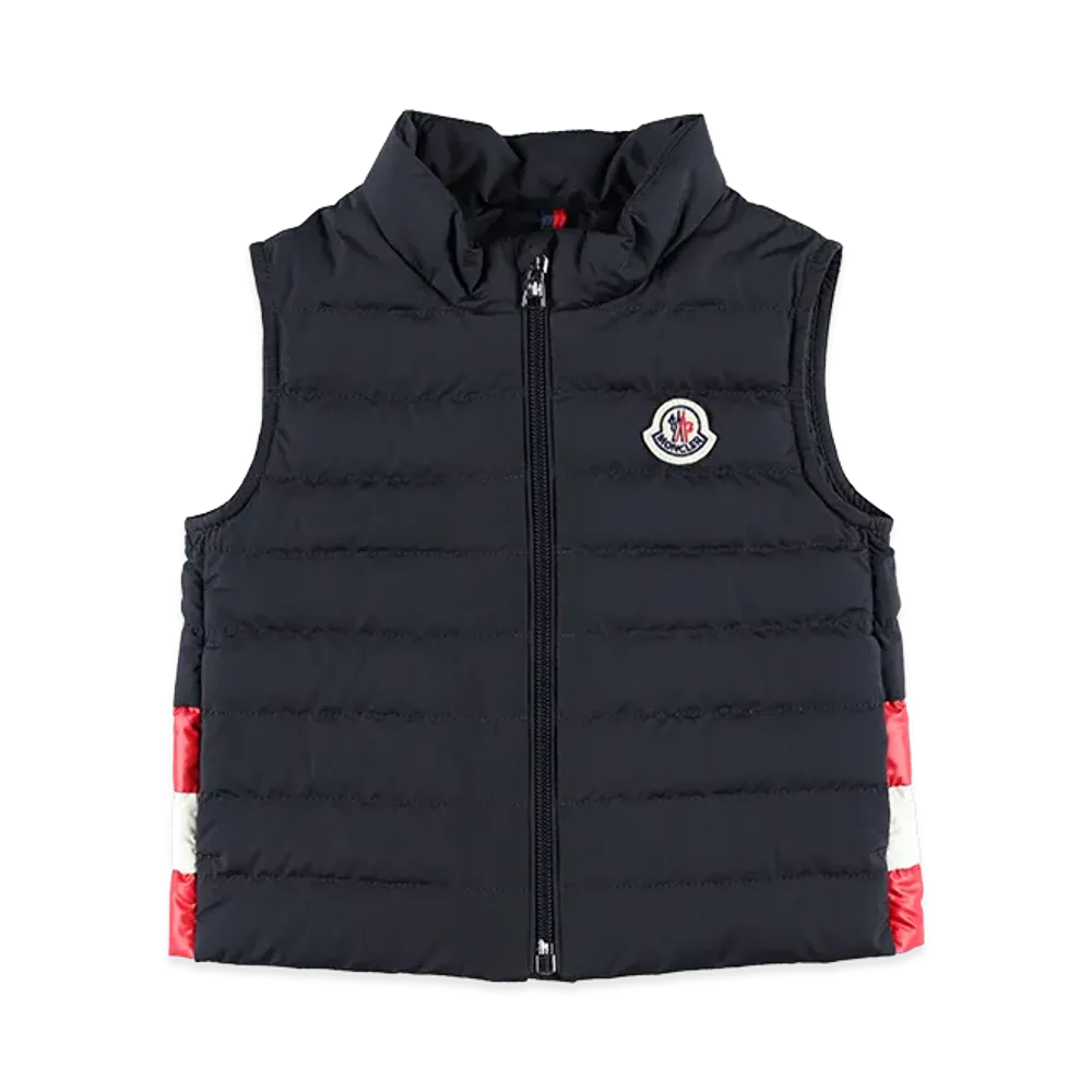 MONCLER Kids Down Vest "Dark Blue"