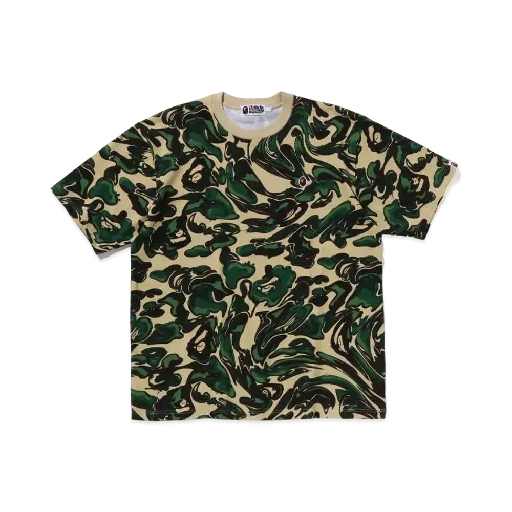 A BATHING APE One Point Relaxed Fit Tee "Green"