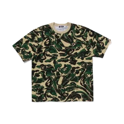 A BATHING APE One Point Relaxed Fit Tee "Green"