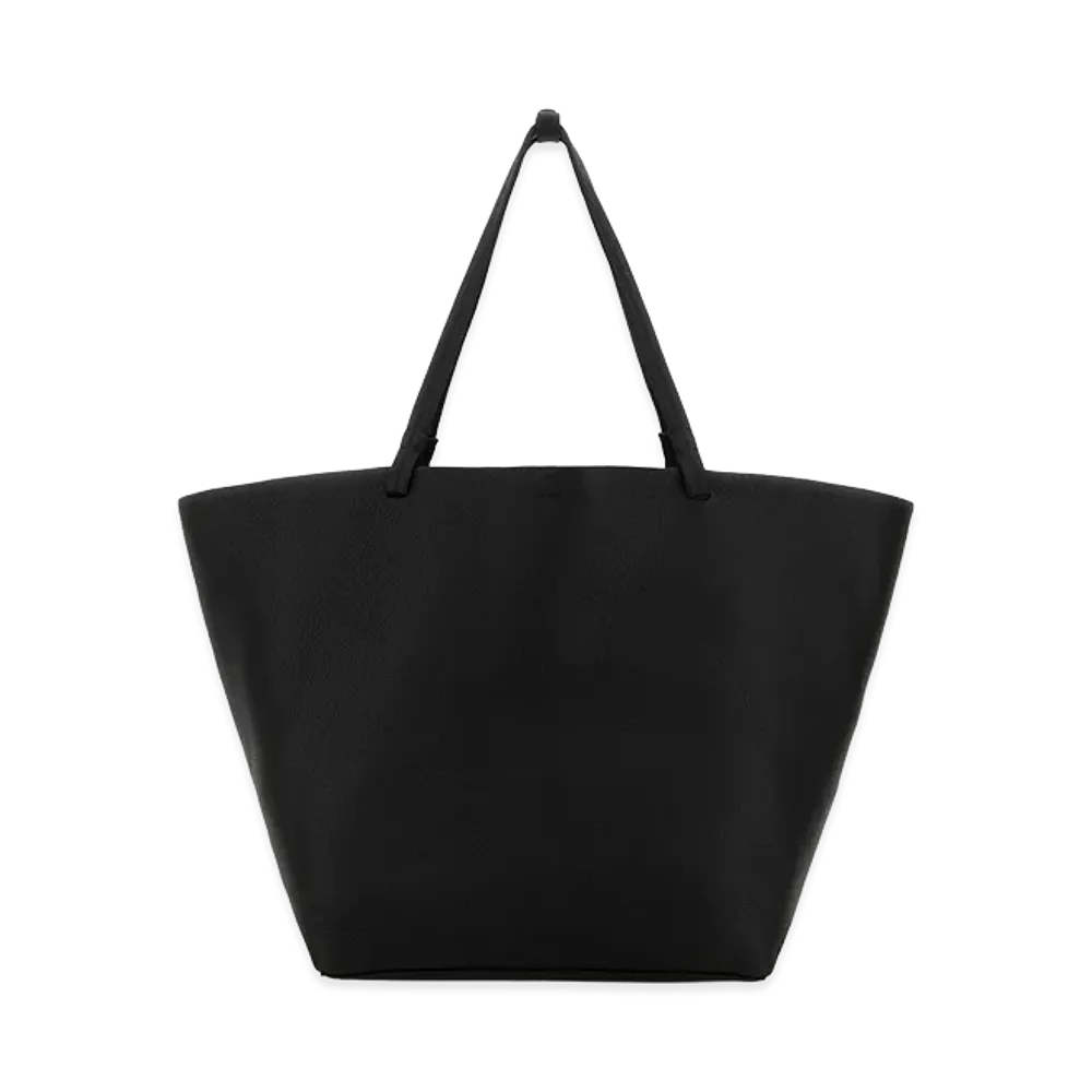 The Row Women's Leather Park Tote Xl Shopping Bag "Slate/Black"