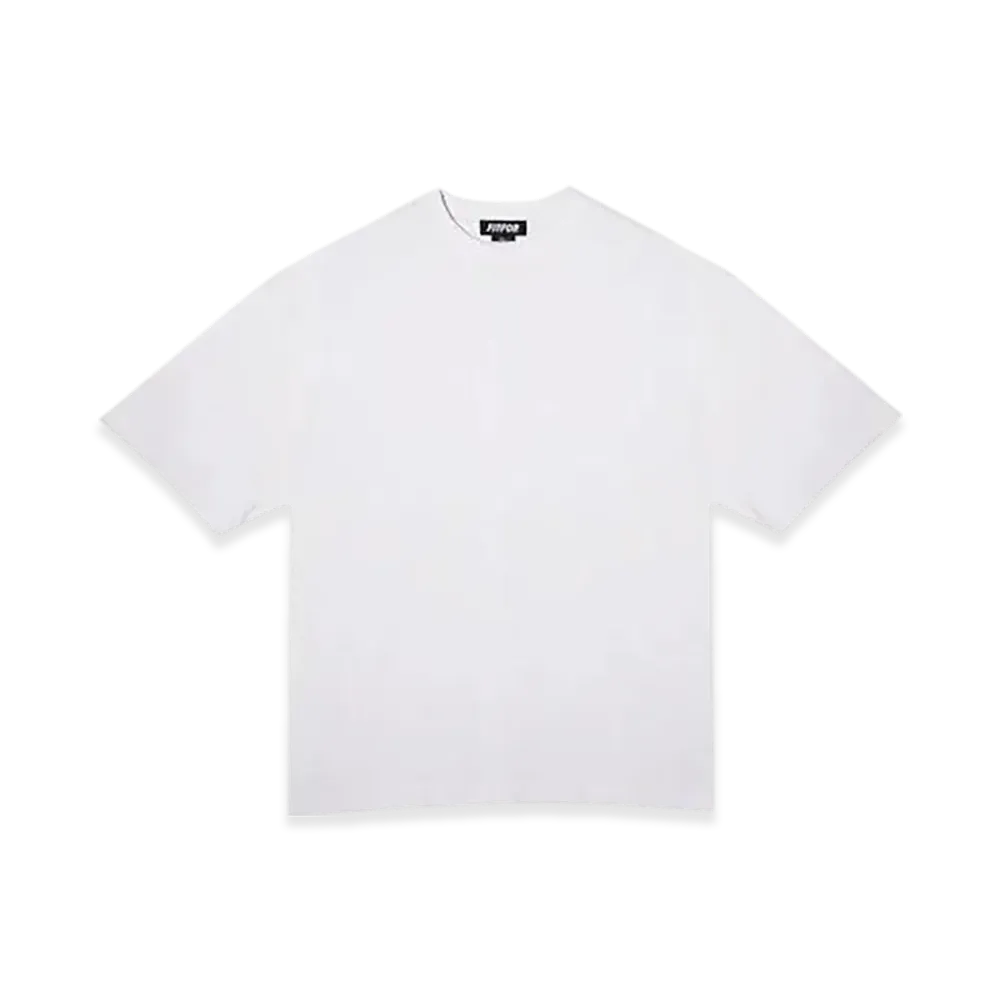 FITFOR Wide Half Sleeve Tee "White"