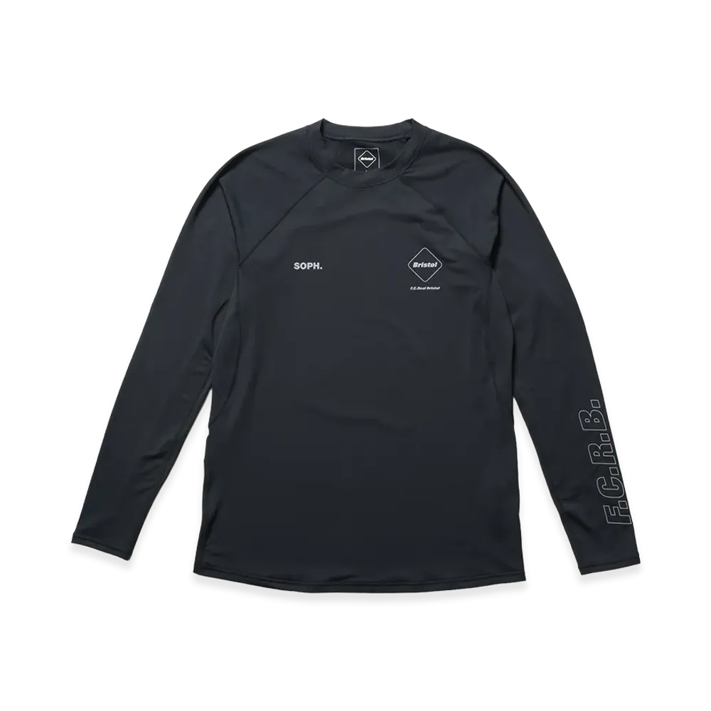 F.C.Real Bristol Underlayer Crewneck Top "Black"