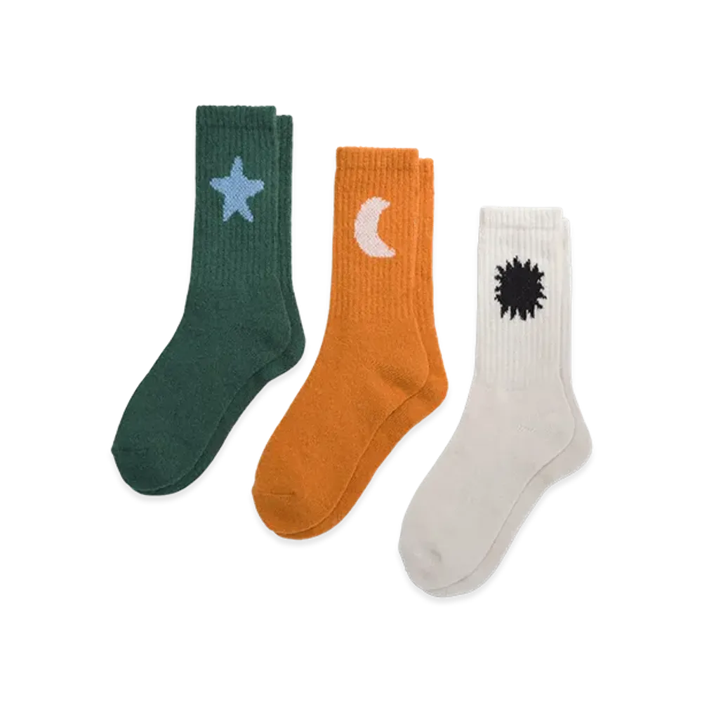 OTW by Vans x Julian Klincewicz Socks (3-Pack) "Multi"