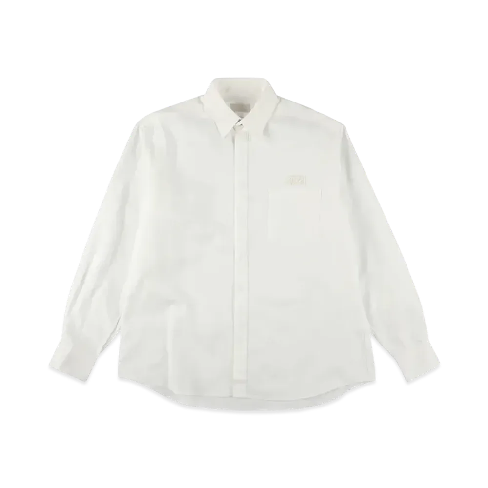 WIND AND SEA Cozy Oxford Shirt "White"