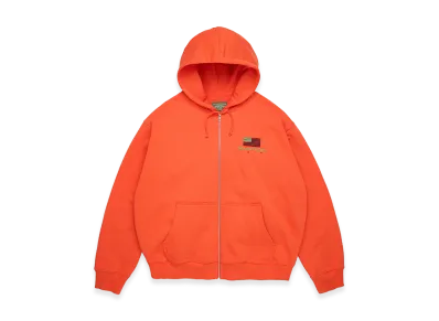 DENIM TEARS Pan African Zip Hoodie "Orange"