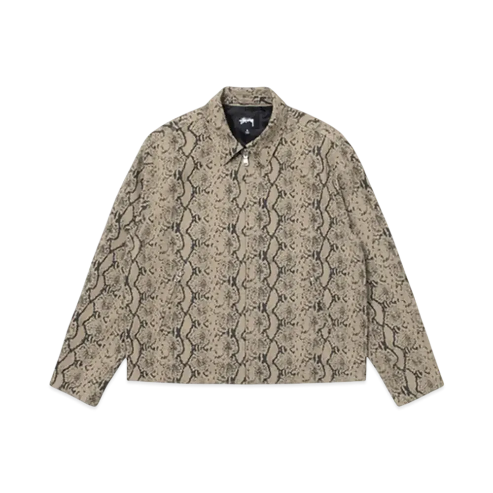 Stussy Garage Jacket Gabardine "Snake"