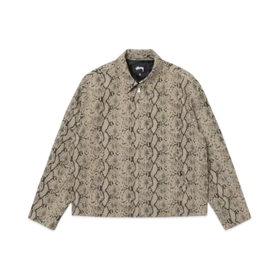 Stussy Garage Jacket Gabardine "Snake"