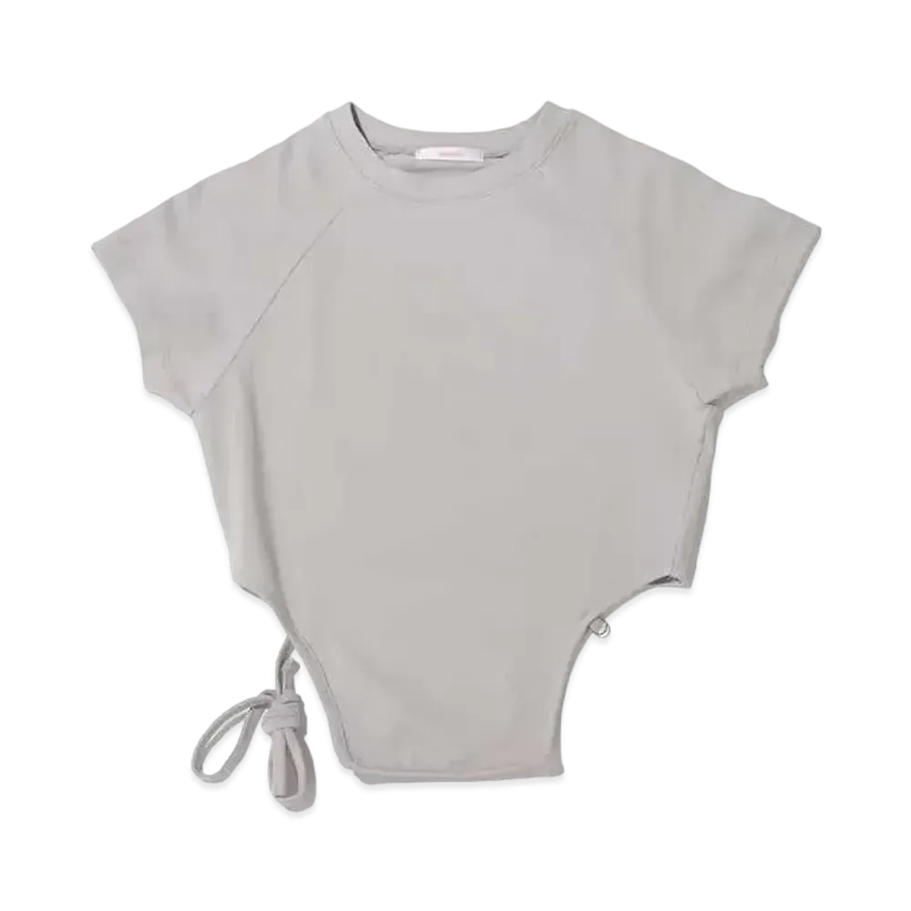 atmos pink Tight Raglan T-Shirt "Gray"