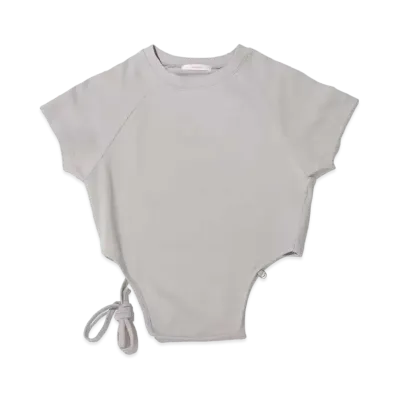atmos pink Tight Raglan T-Shirt "Gray"
