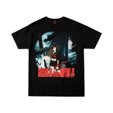 Geeks Rule x KILL la KILL 15 Silkscreen Printing T Shirt Vol.01 "Black"