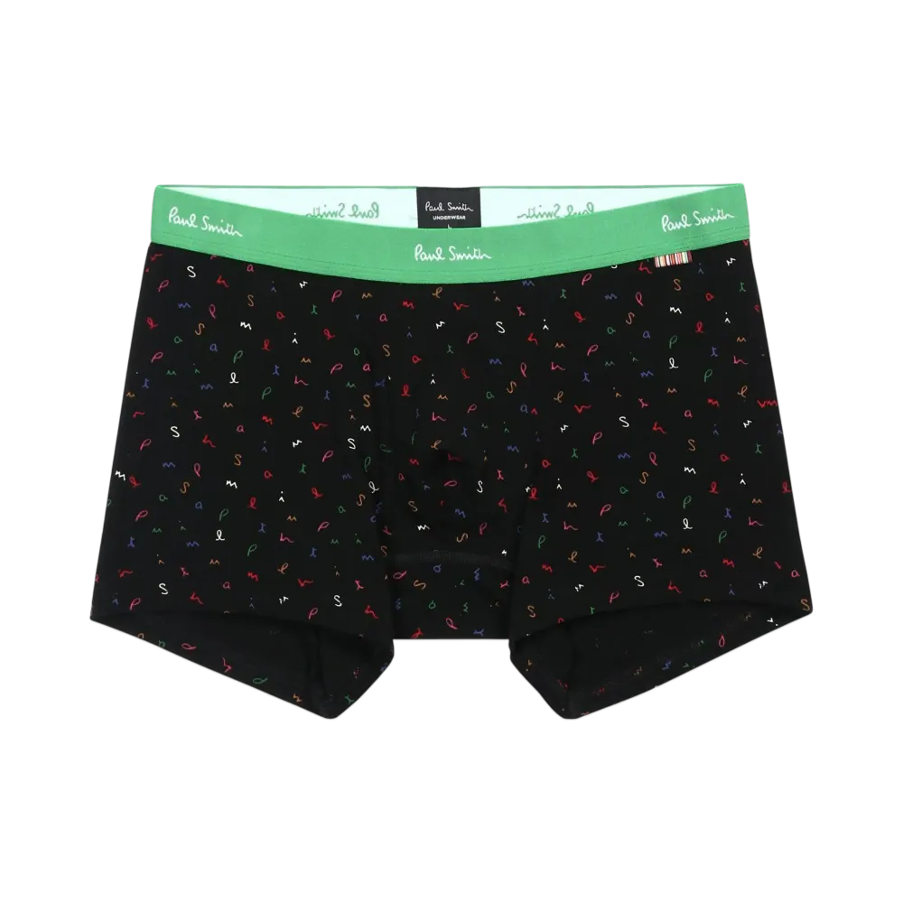 Paul Smith Gary Letters Boxer Shorts "Black"