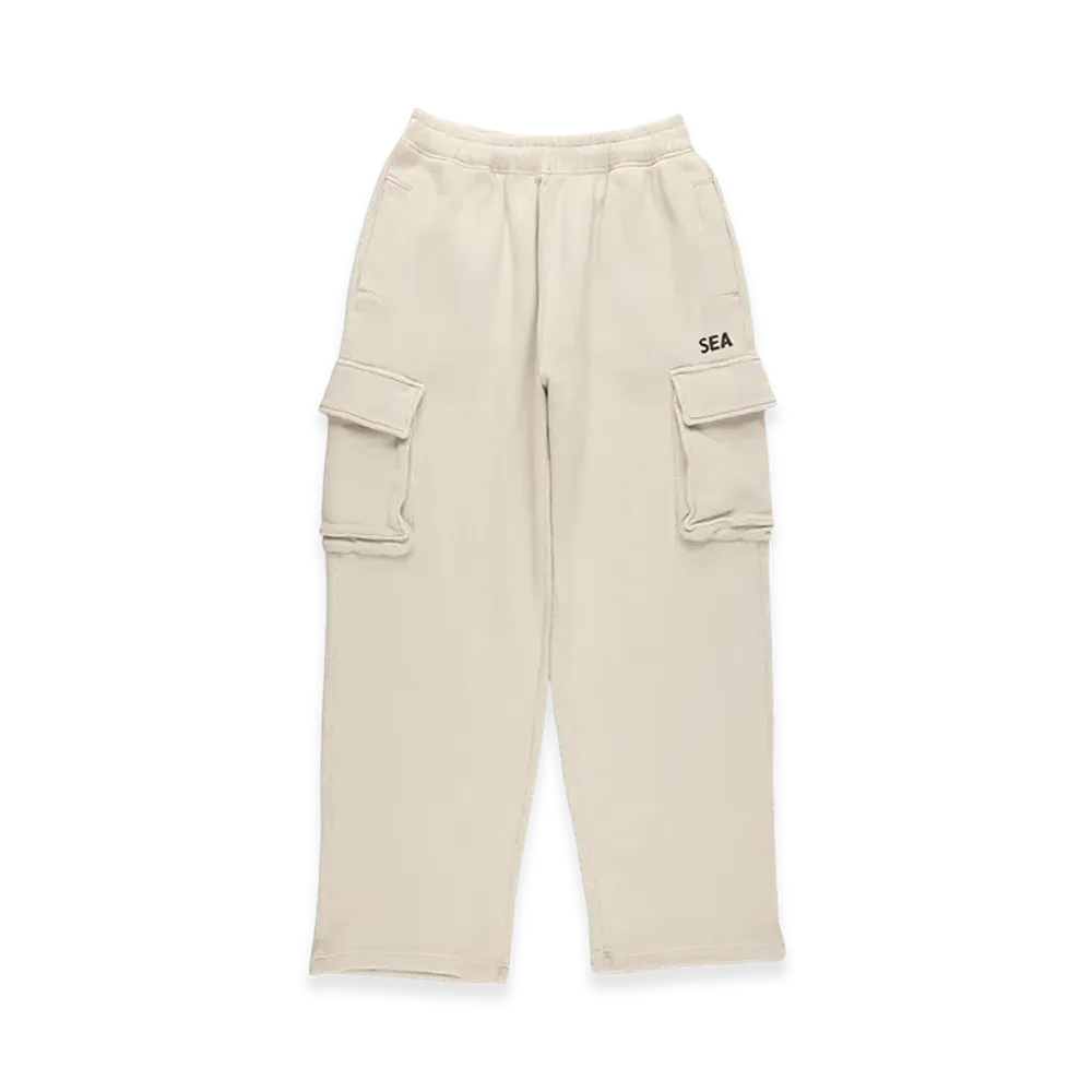 WIND AND SEA Heavy Waffle Cargo Pants "Beige"