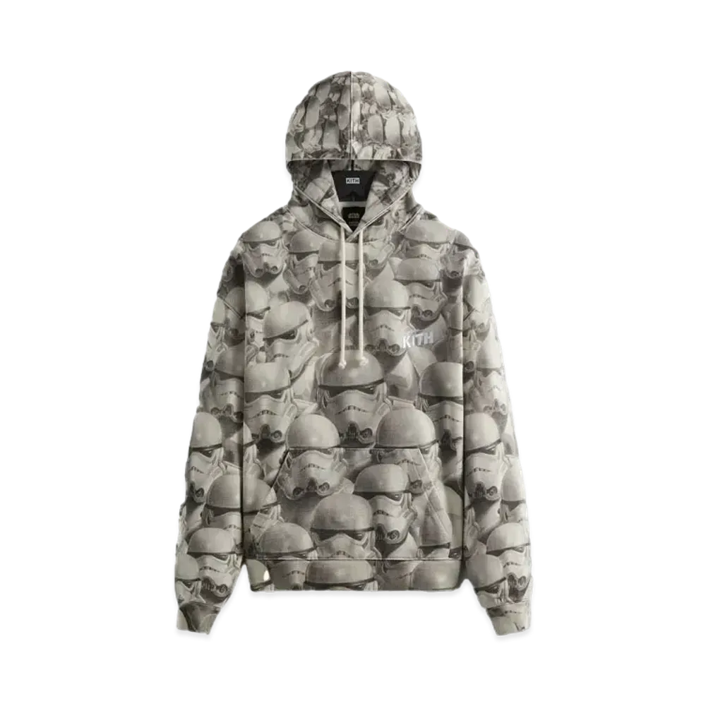 Kith x STAR WARS Stormtrooper Vintage Hoodie "White"