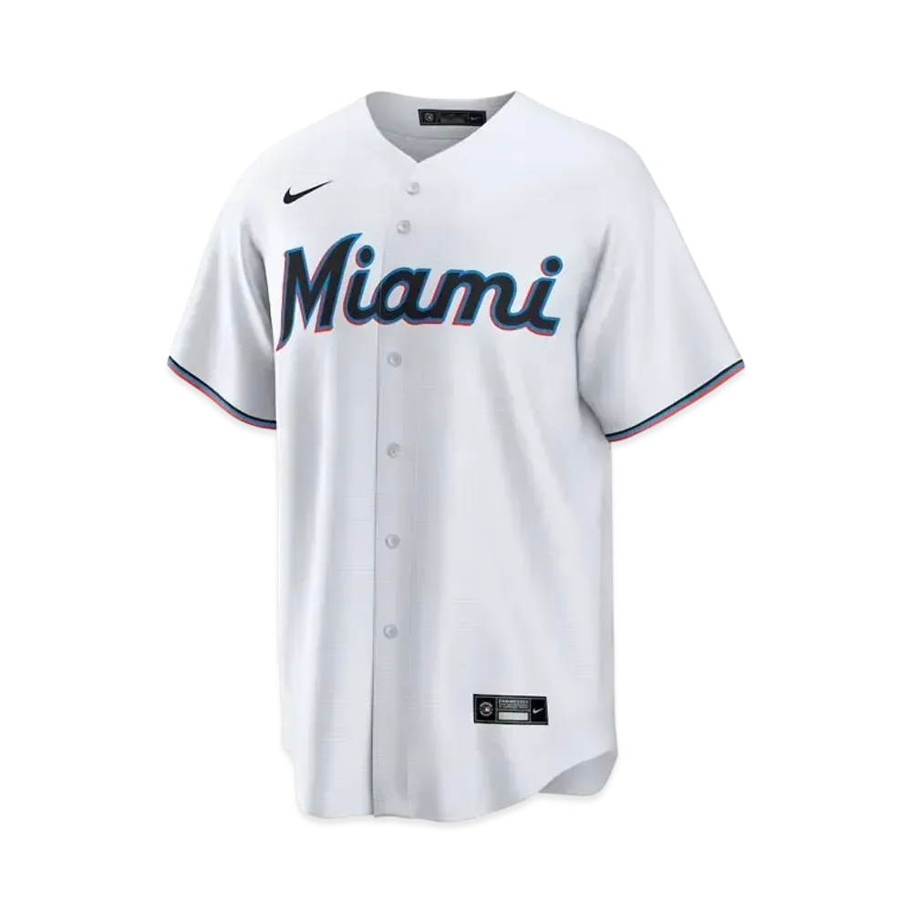MLB x Nike Marlins Replica Uniform "White"