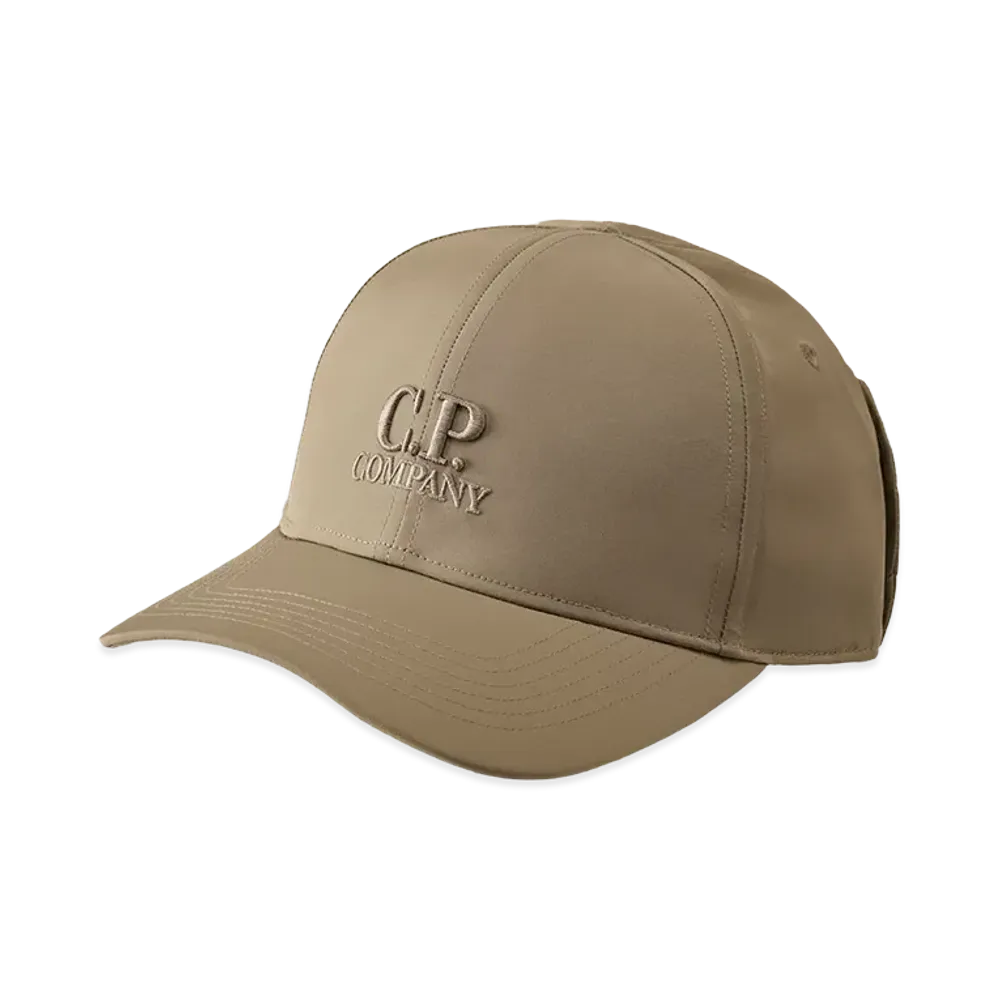 C.P. Company Chrome-R Goggle Cap "Dove Grey"