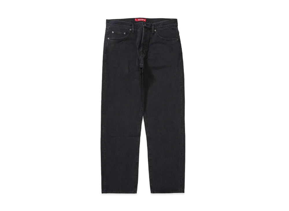 Supreme Regular Jean (26SS) "Black"