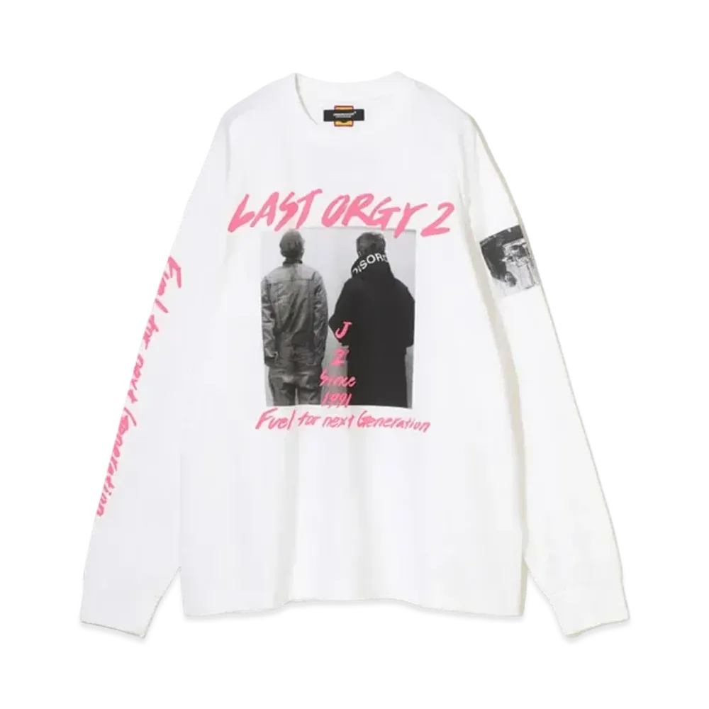 HUMAN MADE UNDERCOVER LAST ORGY2 L/S T-SHIRT "White" UC2B9808