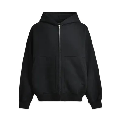 BREATH Newrich Wide Zip Up Hoodie "Black"