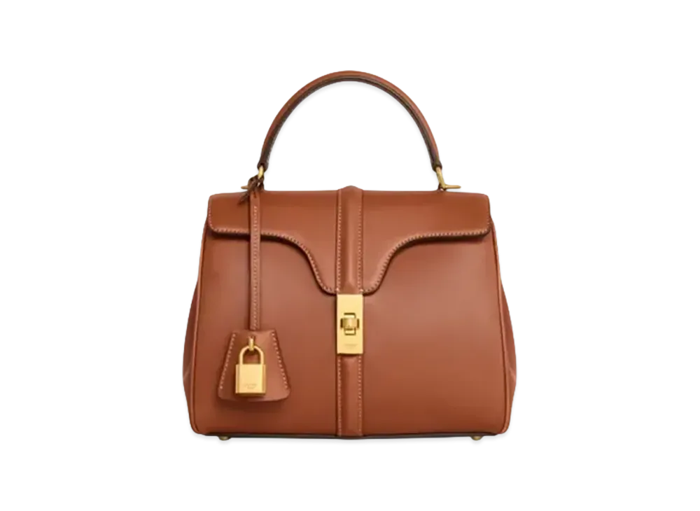 CELINE Small 16 Bag in Natural Calfskin "Tan"
