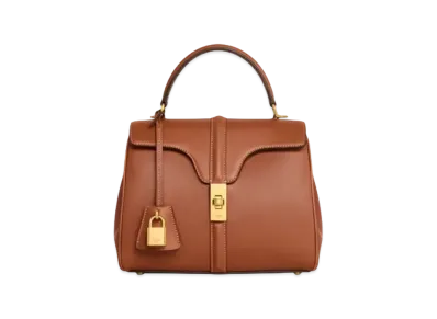 CELINE Small 16 Bag in Natural Calfskin "Tan"
