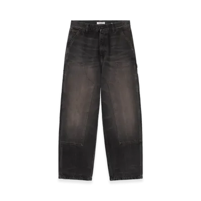 Carhartt WIP Women's Brandon Double Knee Pant "Black/Tobacco Used Wash"
