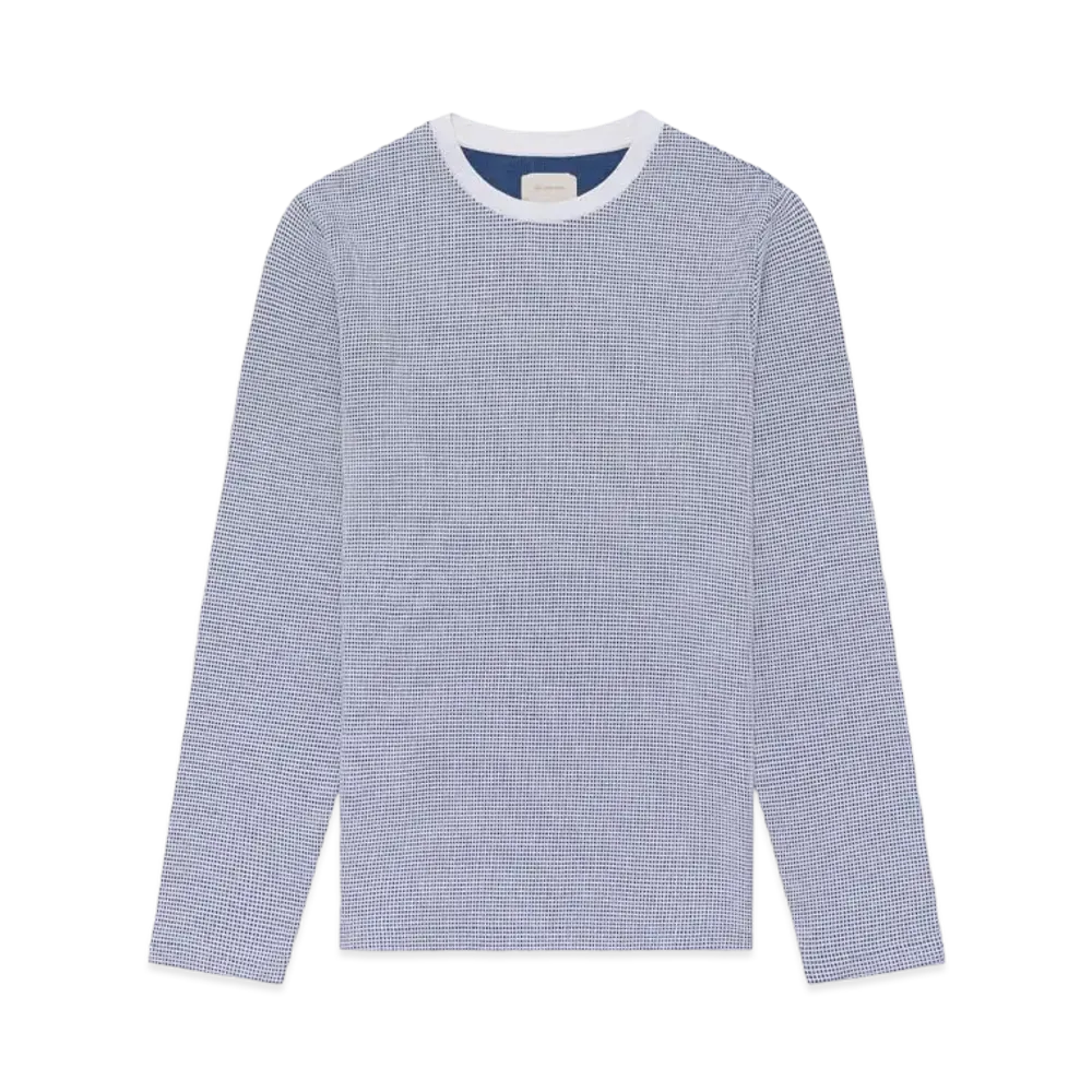 Aime Leon Dore Two-Tone Waffle Thermal "Blue&White"