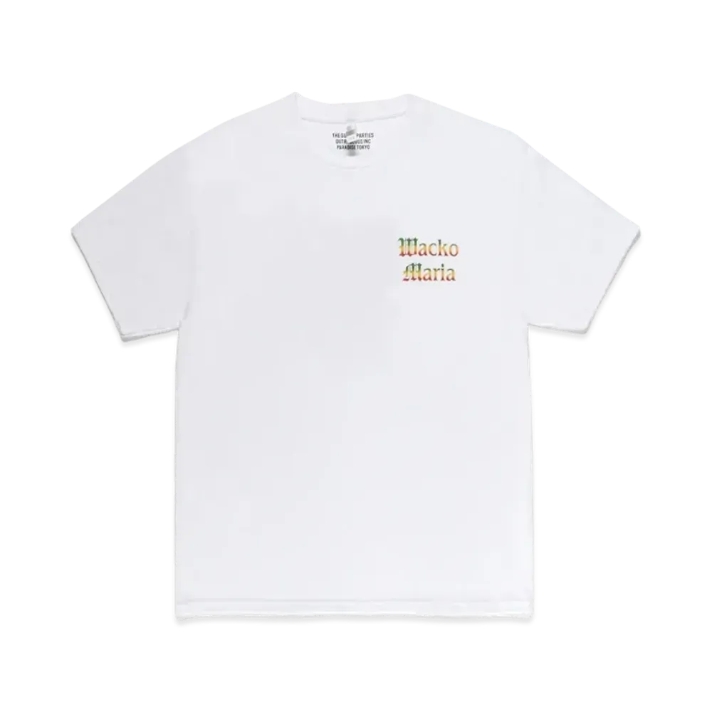 WACKO MARIA COLOR T-SHIRT "White"