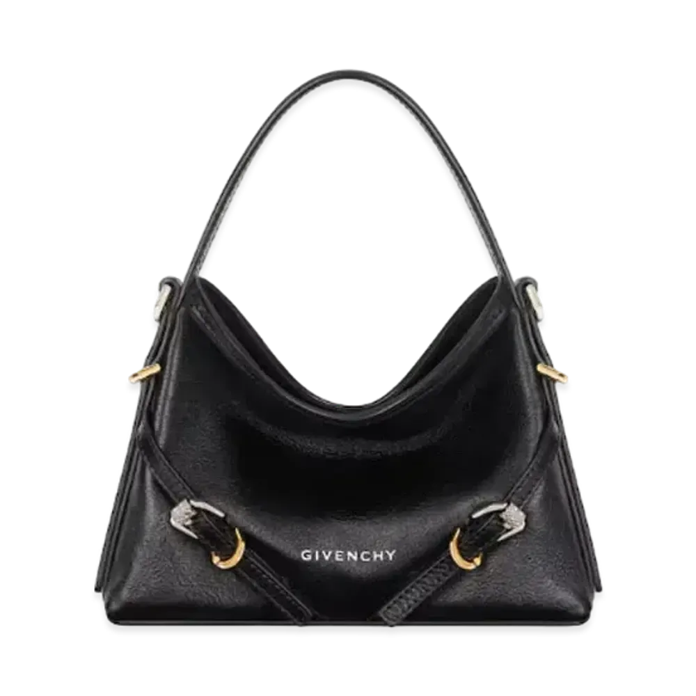GIVENCHY Nano Voyou Bag in Leather "Black"
