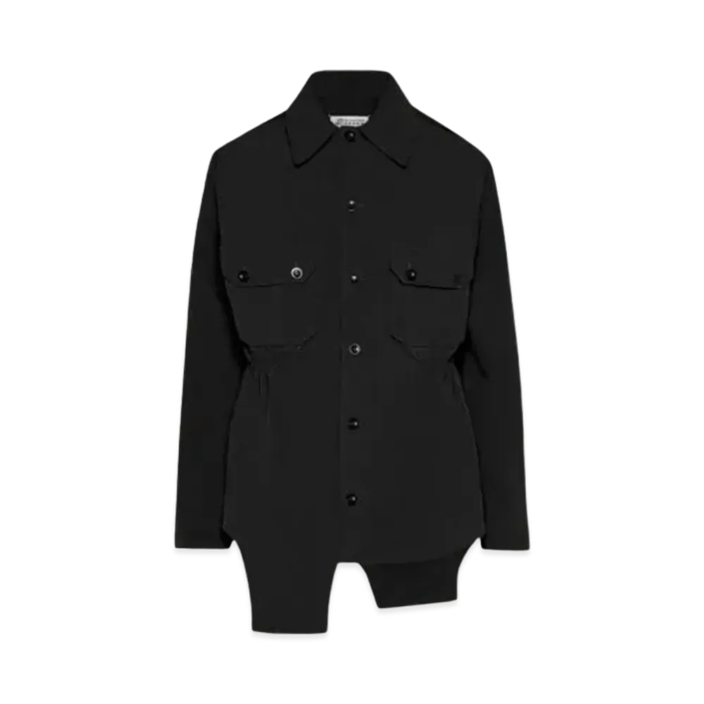 Maison Margiela Hard Nylon Shirt "Black"