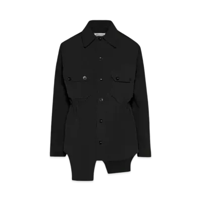 Maison Margiela Hard Nylon Shirt "Black"