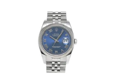 ROLEX Datejust "Blue Roman/Stainless Steel/White Gold"