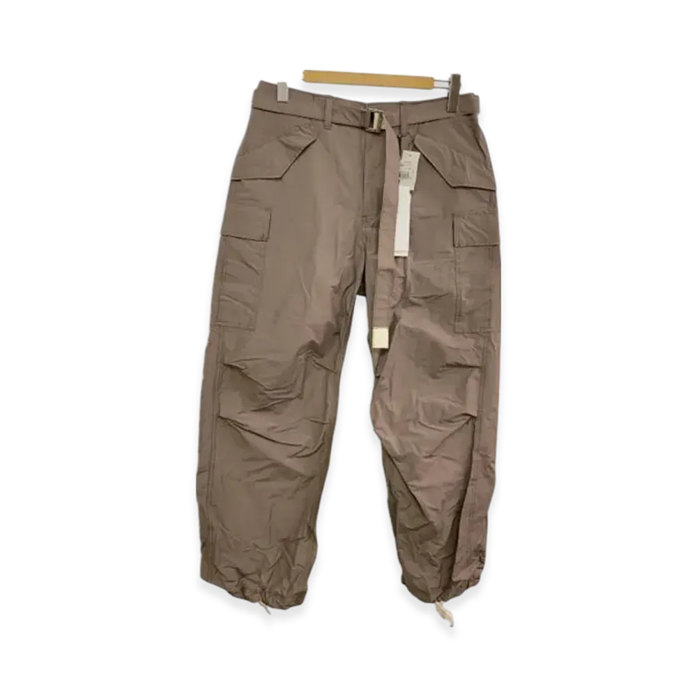 sacai Belted Military Cargo Pants "Tan"