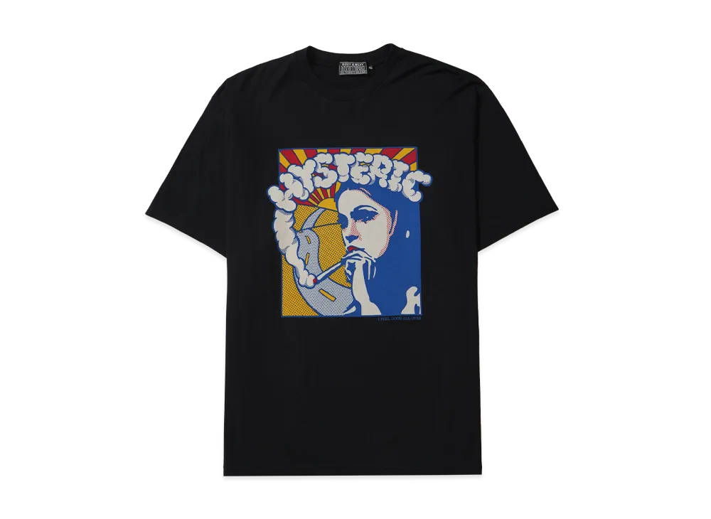 HYSTERIC GLAMOUR Smokers Field T-Shirt "Black"