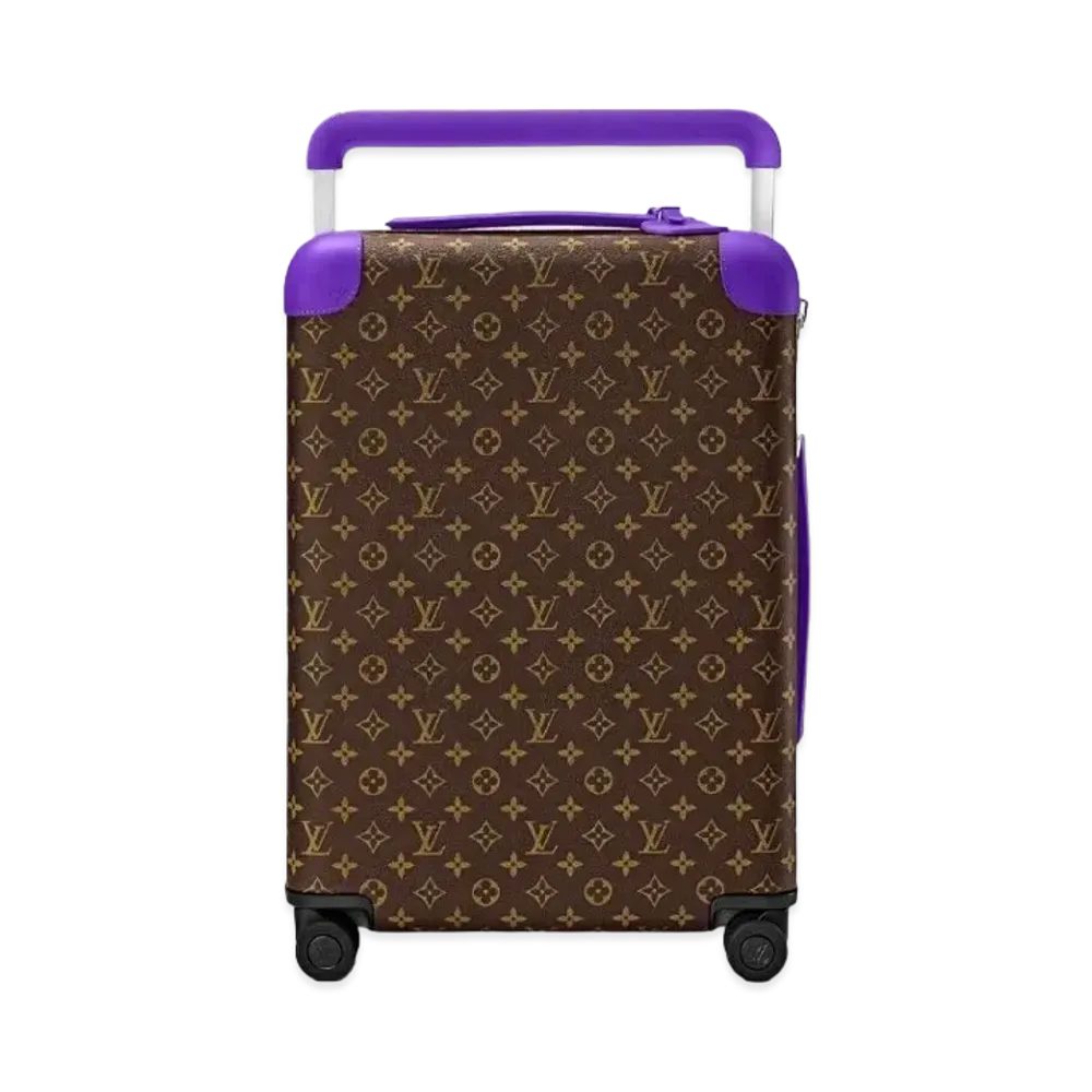 Louis Vuitton Horizon 55 Monogram Macassar Canvas "Violet Fonce"