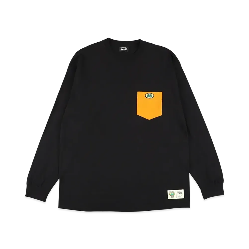 WIND AND SEA x PARAPPA THE RAPPER L/S Tee "Black"