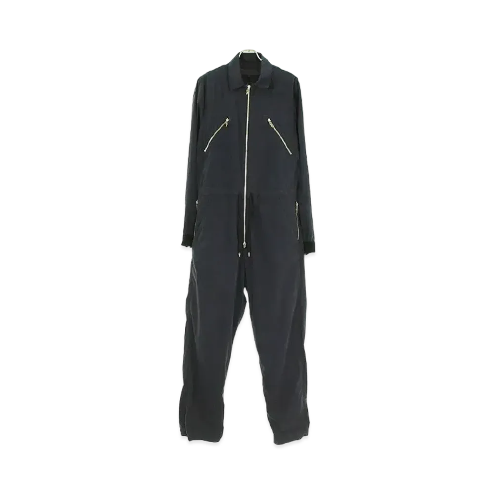 Chrome Hearts Dagger Zip Cotton Jump Suit "Black"