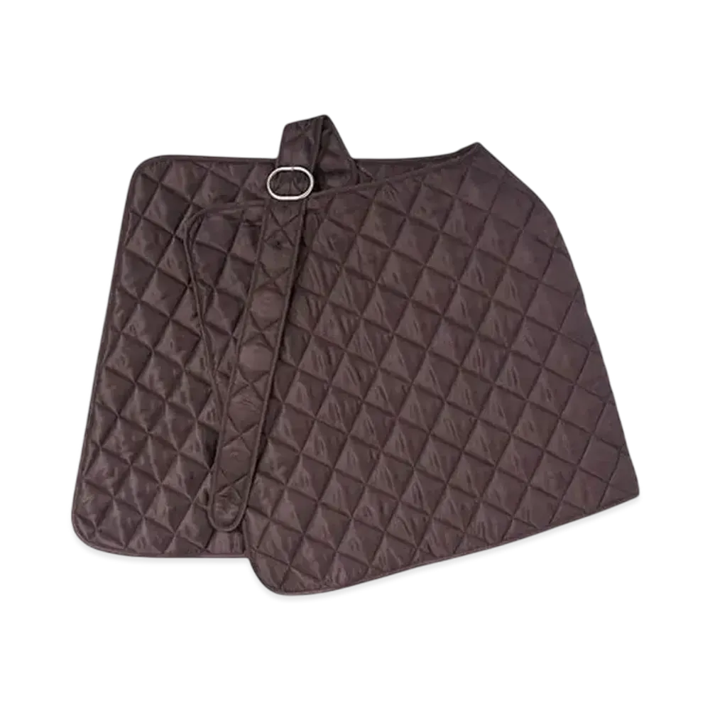 Jil Sander Men's Quilted Cape "Blackberry"