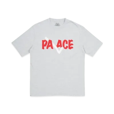 PALACE Correct T-Shirt "Grey Marl"