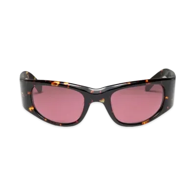 Stussy Rene Sunglasses "Tortoise/Pink Lens" (FA24)