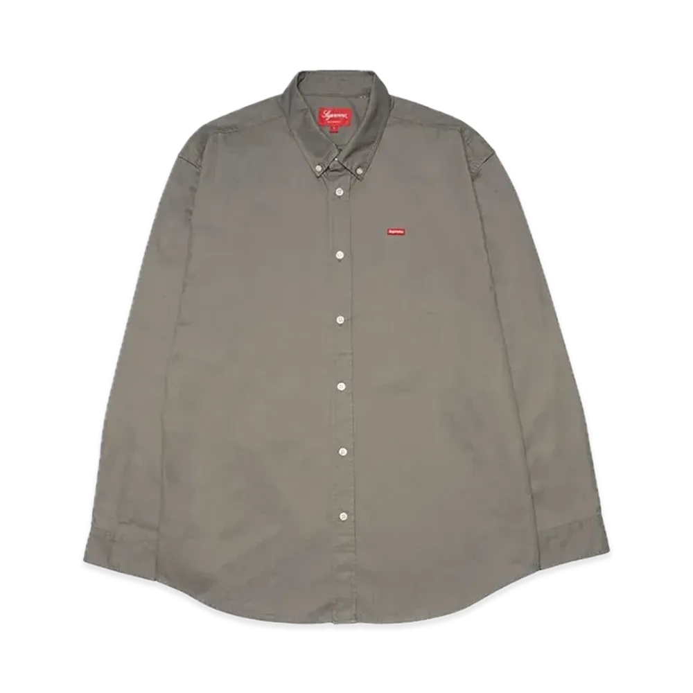 Supreme Small Box Shirt "Grey" (22FW)