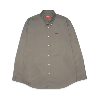Supreme Small Box Shirt "Grey" (22FW)