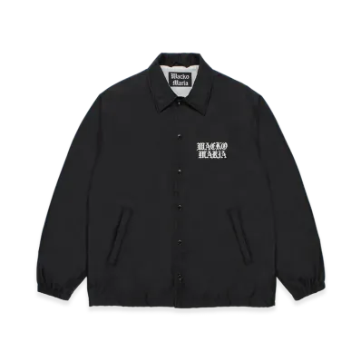 WACKO MARIA Coach Jacket "Black"