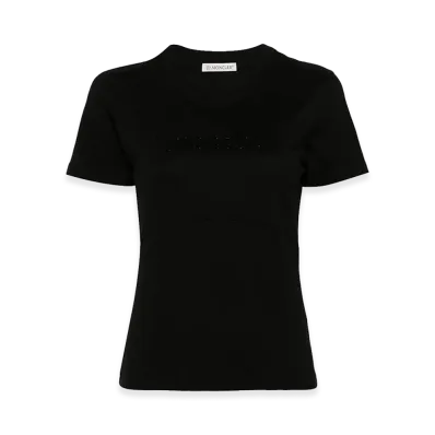 MONCLER Women's S/S T-Shirt "Black"