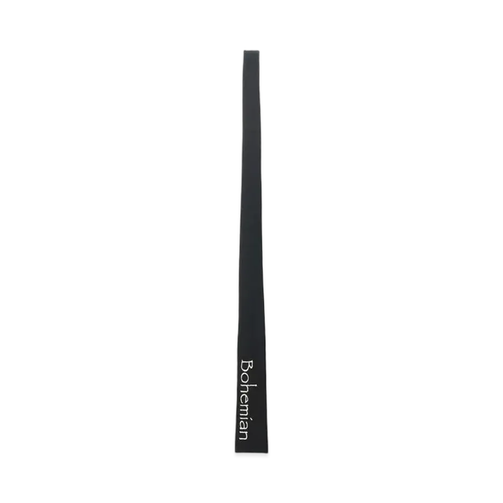 Yohji Yamamoto Pour Homme W/GABARDINE MESSAGE TIE B "Black"
