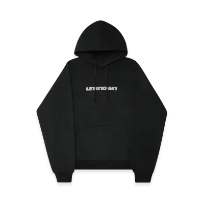 Unknown London Iced Out Style Dagger Hoodie "Black"