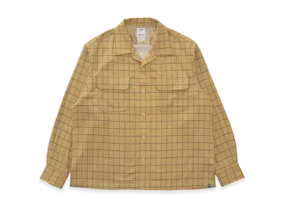 visvim Carrow Shirt Check L/S "Yellow"